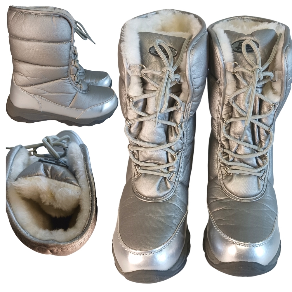 CLEARANCE Size 10 Bass Womens Snow Boots Winter Snow Trip Snow Gear Cold Weather